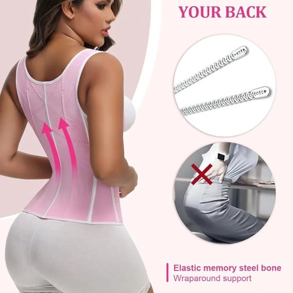 Tummy Control Waist Pink Trainer